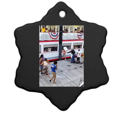 Montgomery Riverfront Brawl Ceramic Star Ornament