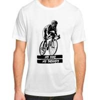 My Road Bike is my Therapy Bike Riding Cyclist Cycling Adult ChromaSoft Performance T-Shirt