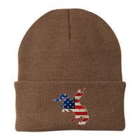 Man Riding Bucking In Rodeo Knit Cap Winter Beanie