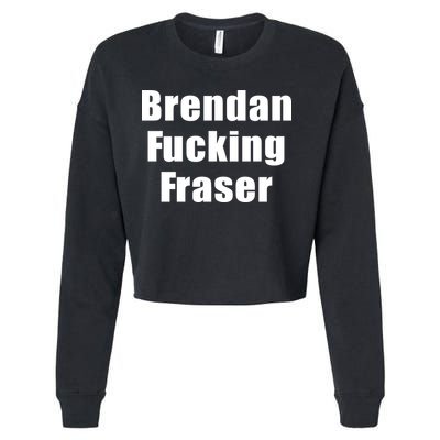 Matt Rife Brendan Fucking Fraser Cropped Pullover Crew