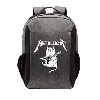 Mettalicat Rock Band Guitar Funny Christmas Gifts Vector Backpack