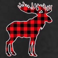 Moose Red Buffalo Plaid Matching Pajama Family Gift Adult Drive Performance Visor