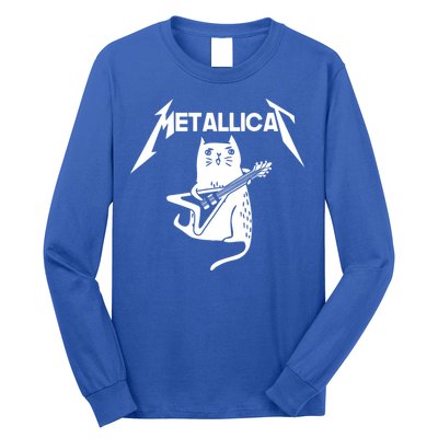 Metallicat Rock Band Guitar Long Sleeve Shirt