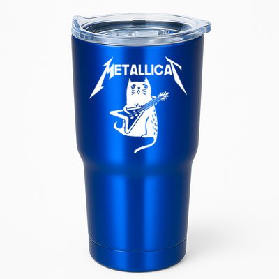 Metallicat Rock Band Guitar Tumbler