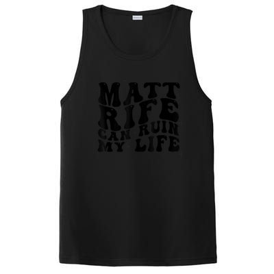 Matt Rife Can Ruin My Life Funny Wavy Retro PosiCharge Competitor Tank