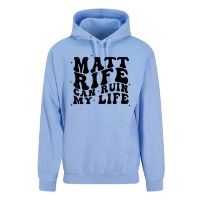 Matt Rife Can Ruin My Life Funny Wavy Retro Unisex Surf Hoodie