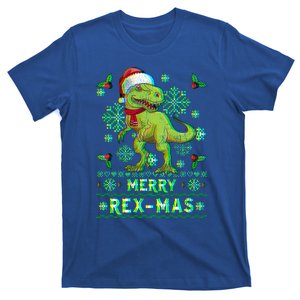 Merry Rexmas Christmas Trex Gift T-Shirt