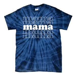 Mama Retro Cute Gift For Her Tie-Dye T-Shirt