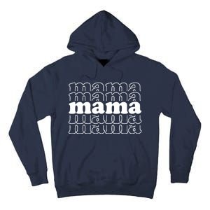 Mama Retro Cute Gift For Her Tall Hoodie