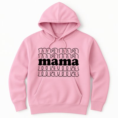 Mama Retro Cute Gift For Her Hoodie