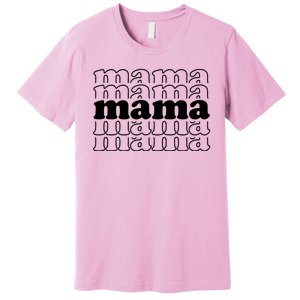 Mama Retro Cute Gift For Her Premium T-Shirt