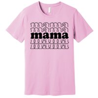 Mama Retro Cute Gift For Her Premium T-Shirt