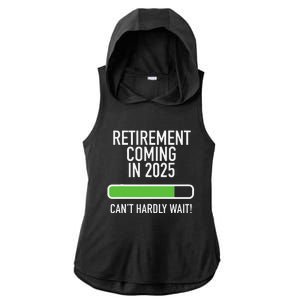 My Retirement Coming Soon In 2025 Almost Retired Countdown Gift Ladies PosiCharge Tri-Blend Wicking Draft Hoodie Tank