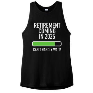 My Retirement Coming Soon In 2025 Almost Retired Countdown Gift Ladies PosiCharge Tri-Blend Wicking Tank