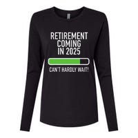 My Retirement Coming Soon In 2025 Almost Retired Countdown Gift Womens Cotton Relaxed Long Sleeve T-Shirt