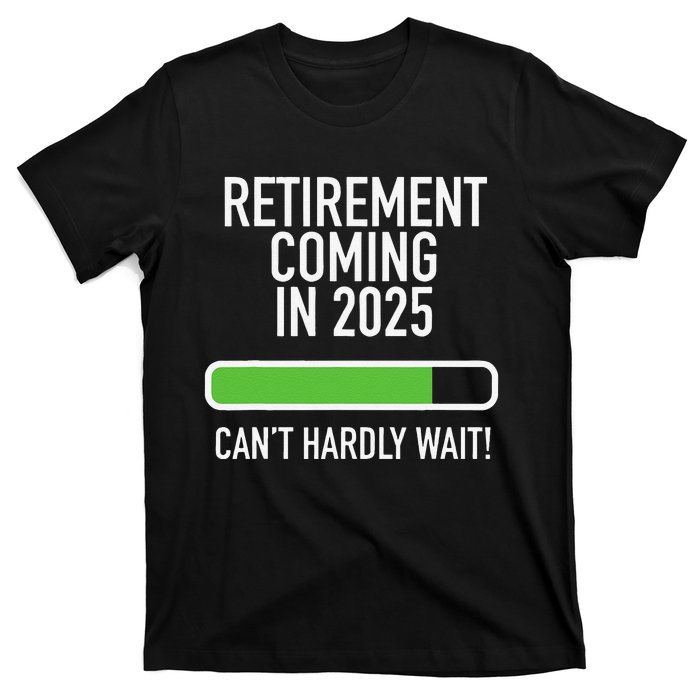 My Retirement Coming Soon In 2025 Almost Retired Countdown Gift T-Shirt