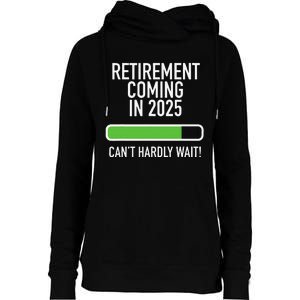 My Retirement Coming Soon In 2025 Almost Retired Countdown Gift Womens Funnel Neck Pullover Hood