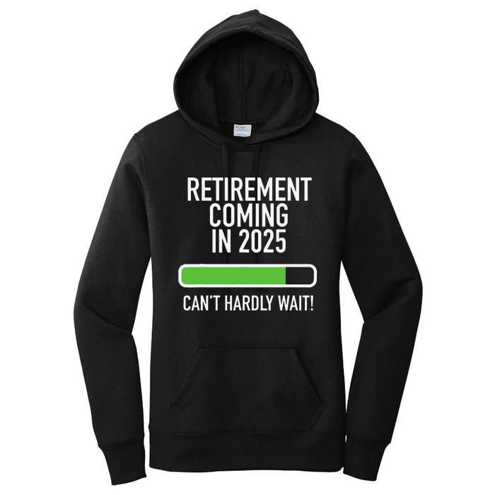 My Retirement Coming Soon In 2025 Almost Retired Countdown Gift Women's Pullover Hoodie