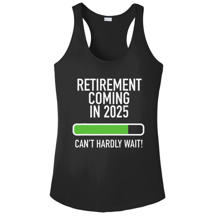 My Retirement Coming Soon In 2025 Almost Retired Countdown Gift Ladies PosiCharge Competitor Racerback Tank