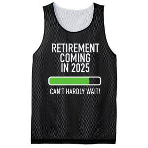 My Retirement Coming Soon In 2025 Almost Retired Countdown Gift Mesh Reversible Basketball Jersey Tank