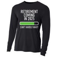 My Retirement Coming Soon In 2025 Almost Retired Countdown Gift Cooling Performance Long Sleeve Crew