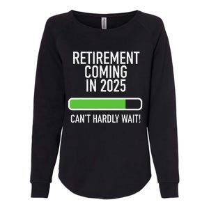 My Retirement Coming Soon In 2025 Almost Retired Countdown Gift Womens California Wash Sweatshirt