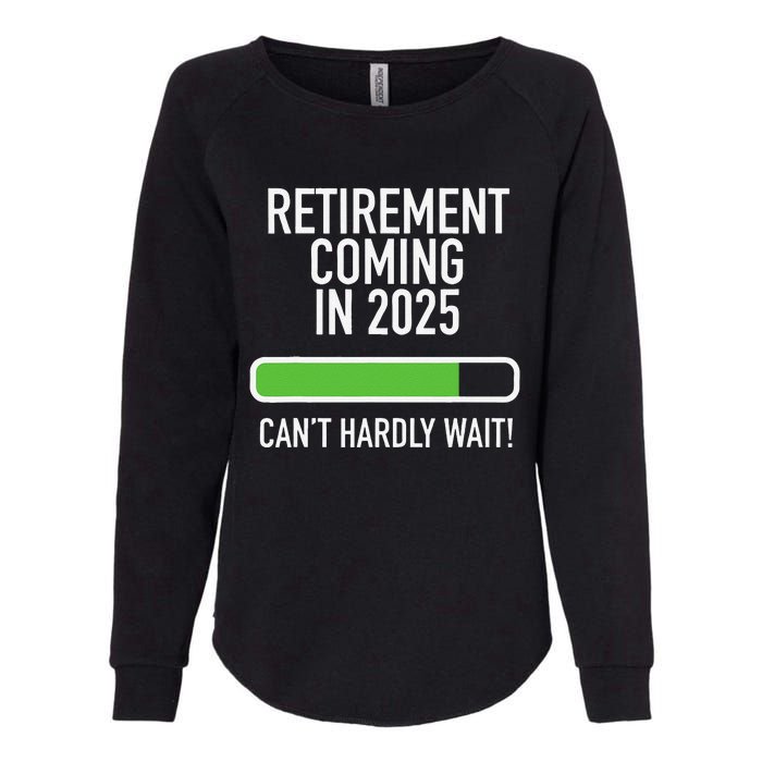 My Retirement Coming Soon In 2025 Almost Retired Countdown Gift Womens California Wash Sweatshirt