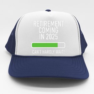 My Retirement Coming Soon In 2025 Almost Retired Countdown Gift Trucker Hat