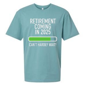 My Retirement Coming Soon In 2025 Almost Retired Countdown Gift Sueded Cloud Jersey T-Shirt