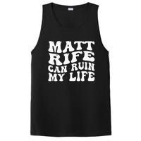 Matt Rife Can Ruin My Life Funny Wavy Retro PosiCharge Competitor Tank