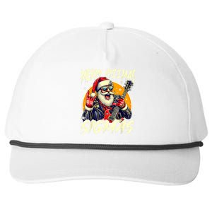 Merry Rizzmas Christmas Rizz Cool Santa Sunglasses Xmas Snapback Five-Panel Rope Hat