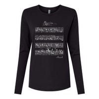 MozartS Requiem Classical Music Lover Womens Cotton Relaxed Long Sleeve T-Shirt