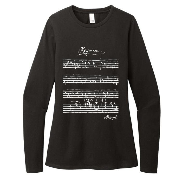 MozartS Requiem Classical Music Lover Womens CVC Long Sleeve Shirt