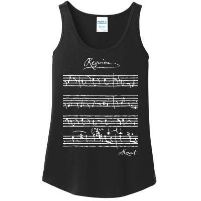 MozartS Requiem Classical Music Lover Ladies Essential Tank