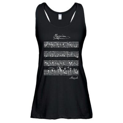 MozartS Requiem Classical Music Lover Ladies Essential Flowy Tank