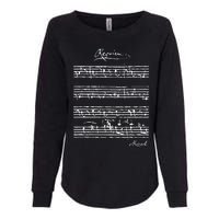 MozartS Requiem Classical Music Lover Womens California Wash Sweatshirt