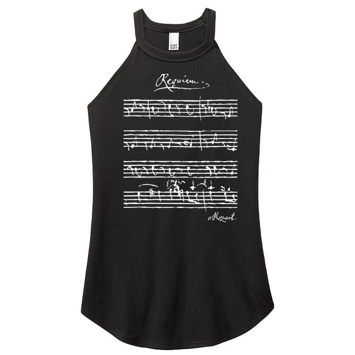 MozartS Requiem Classical Music Lover Women's Perfect Tri Rocker Tank