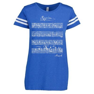 MozartS Requiem Classical Music Lover Enza Ladies Jersey Football T-Shirt