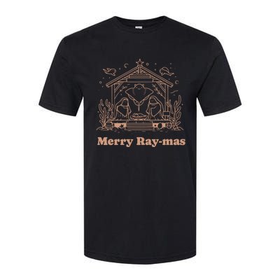 Merry Raymas Christmas Softstyle CVC T-Shirt