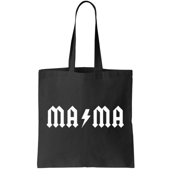 Mama Rocks Cool Lightning Tote Bag