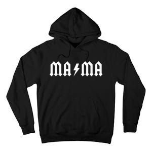 Mama Rocks Cool Lightning Tall Hoodie