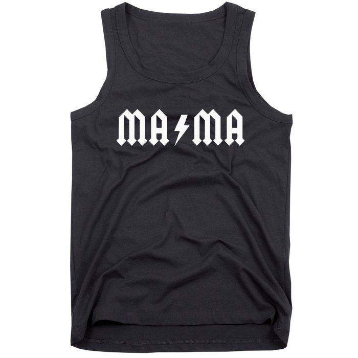 Mama Rocks Cool Lightning Tank Top