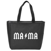 Mama Rocks Cool Lightning Zip Tote Bag