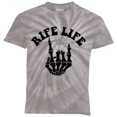 Matt Rife Can Ruin My Life Kids Tie-Dye T-Shirt