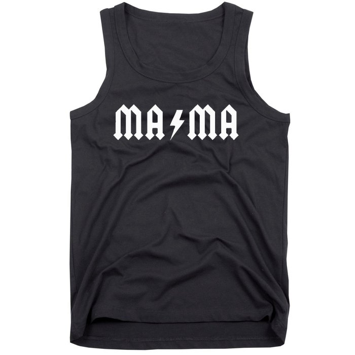 Mama Rocks Cool Lightning Tank Top