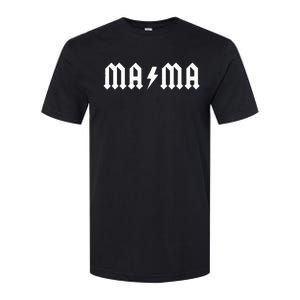 Mama Rocks Cool Lightning Softstyle CVC T-Shirt