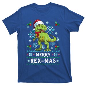 Merry Rexmas Christmas Gift For A Sitter Gift T-Shirt