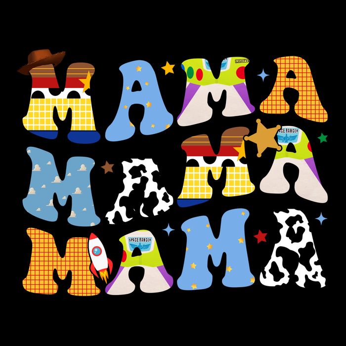 Mama Retro Character Cute Sustainable Beanie
