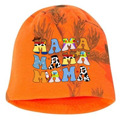 Mama Retro Character Cute Kati - Camo Knit Beanie