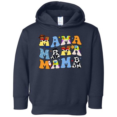 Mama Retro Character Cute Toddler Hoodie